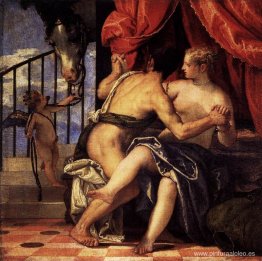 Venus y Marte con Cupido y un Caballo Venus y Marte con Cupido y un Caballo