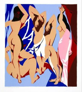 Les Demoiselles d'Avignon vues derrière Les Demoiselles d'Avignon vues derrière