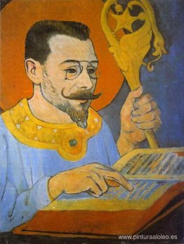 Retrato de Paul Ranson vestido de profeta Retrato de Paul Ranson vestido de profeta