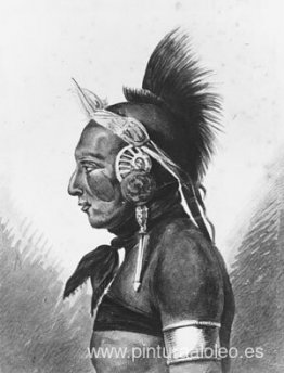 Un guerrero osage Un guerrero osage