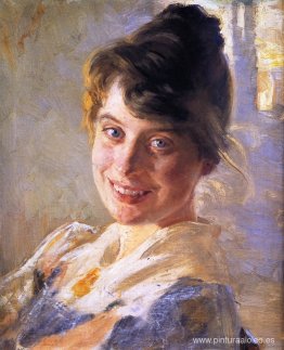 Retrato de la esposa del artista, Marie Retrato de la esposa del artista, Marie