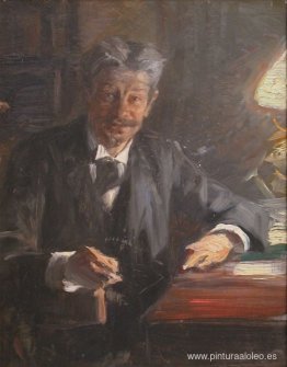 Boceto del retrato de Georg Brandes Boceto del retrato de Georg Brandes