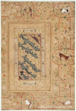 caligrafía persa caligrafía persa