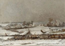 Pueblo sous la neige (Vallée de la Meuse) Pueblo sous la neige (Vallée de la Meuse)