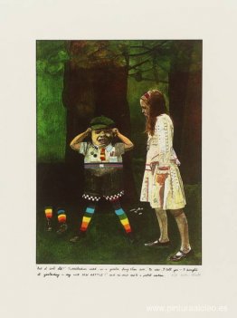 ¡Pero no es viejo!' Tweedledum lloró ¡Pero no es viejo!' Tweedledum lloró
