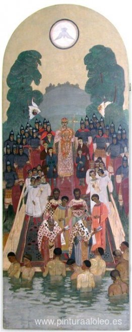 Icono La cristianización de Rusia Icono La cristianización de Rusia