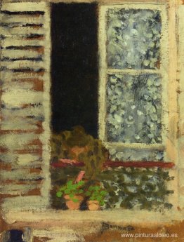 Mujer en su ventana Mujer en su ventana
