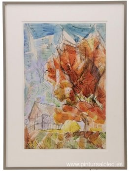 Árboles de otoño, posiblemente el condado de Rockbridge, Virgini Árboles de otoño, posiblemente el condado de Rockbridge, Virgini