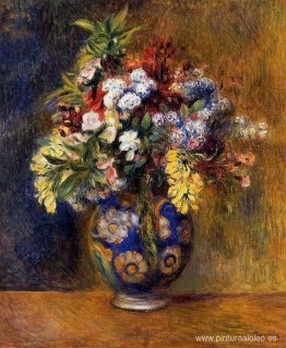 Flores en un florero Flores en un florero