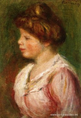 retrato de una mujer joven retrato de una mujer joven