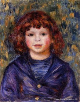 Retrato de Pierre Renoir en traje de marinero Retrato de Pierre Renoir en traje de marinero