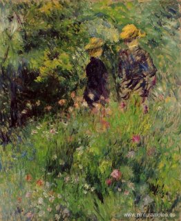 Conversación en un jardín de rosas Conversación en un jardín de rosas