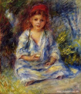 La pequeña niña argelina La pequeña niña argelina