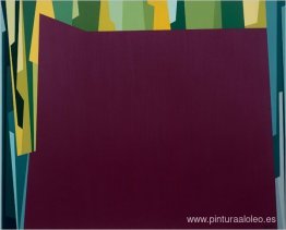 Formas entrelazadas (magenta grande con verde) Formas entrelazadas (magenta grande con verde)