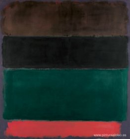 Sin título (rojo-marrón, negro, verde, rojo) Sin título (rojo-marrón, negro, verde, rojo)
