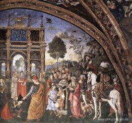 Disputa de Santa Catalina (detalle) Disputa de Santa Catalina (detalle)