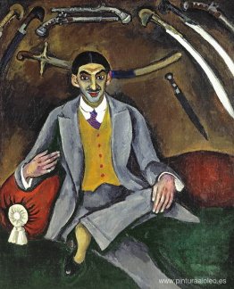 Retrato del pintor, G. B. Yakulov Retrato del pintor, G. B. Yakulov