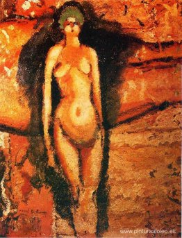 desnudo de pie desnudo de pie