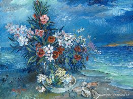 Flores junto al mar Flores junto al mar