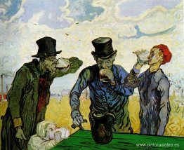 Los bebedores (después de Daumier) Los bebedores (después de Daumier)