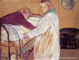Dos mujeres haciendo la cama Dos mujeres haciendo la cama