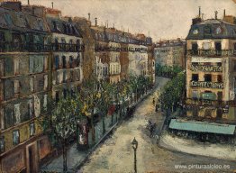 Calle Custine cerca de Montmartre Calle Custine cerca de Montmartre