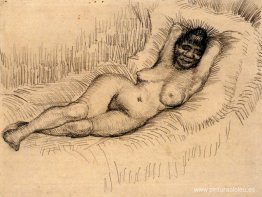 Estudio para desnudo femenino reclinado Estudio para desnudo femenino reclinado