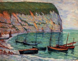 Barcos de pesca en la orilla Barcos de pesca en la orilla