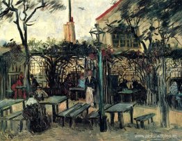 Terraza de un café en Montmartre "La Guinguette" Terraza de un café en Montmartre "La Guinguette"
