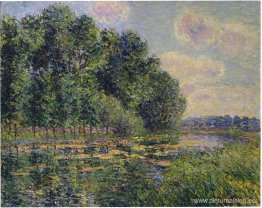 Junto al río Eure en verano Junto al río Eure en verano