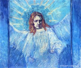 Cabeza de ángel, según Rembrandt Cabeza de ángel, según Rembrandt