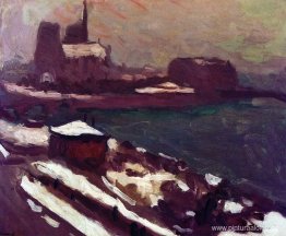 Notre Dame en invierno Notre Dame en invierno