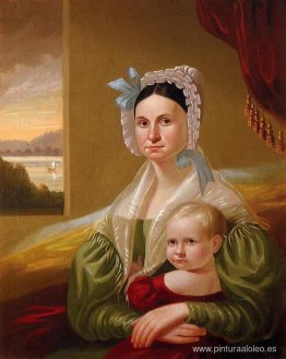 Sra. David Steele Lamme e hijo, William Wirt Sra. David Steele Lamme e hijo, William Wirt