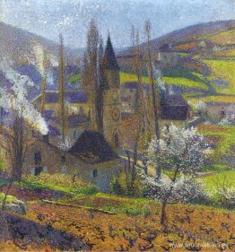 Labastide en primavera detrás del Presbiterio Labastide en primavera detrás del Presbiterio