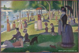 Un domingo en La Grande Jatte -1884 Un domingo en La Grande Jatte -1884