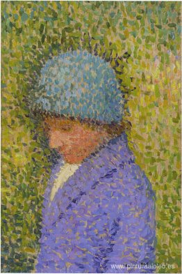 retrato, de, un, niña retrato, de, un, niña