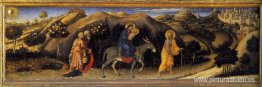 Retablo de la Adoración de los Magos, panel de predela de la izq Retablo de la Adoración de los Magos, panel de predela de la izq