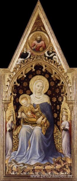Retablo de Quaratesi, Virgen y Niño Retablo de Quaratesi, Virgen y Niño