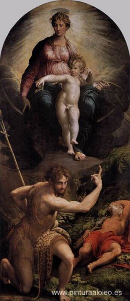 Virgen y el Niño con San Juan y San Jerónimo Virgen y el Niño con San Juan y San Jerónimo