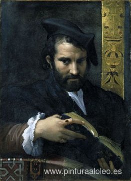 retrato de un hombre con un libro retrato de un hombre con un libro