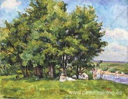 Nadando por la tarde. (El Sol). Nadando por la tarde. (El Sol).