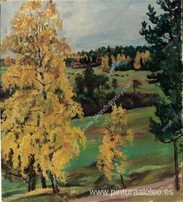 Otoño. Madera amarilla. Otoño. Madera amarilla.