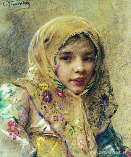 retrato de la niña retrato de la niña