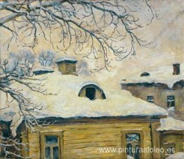 Invierno. Tejados. Invierno. Tejados.