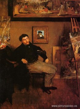 Retrato de James Tissot Retrato de James Tissot