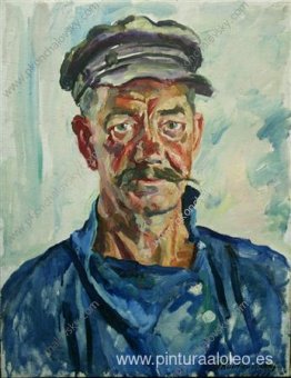 Retrato del trabajador Yakobchenko Retrato del trabajador Yakobchenko