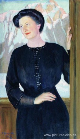 Retrato de N.I. zelénskaya Retrato de N.I. zelénskaya