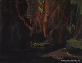 Garganta en las montañas de Carrara Garganta en las montañas de Carrara