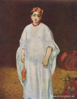 Mujer joven en traje oriental Mujer joven en traje oriental