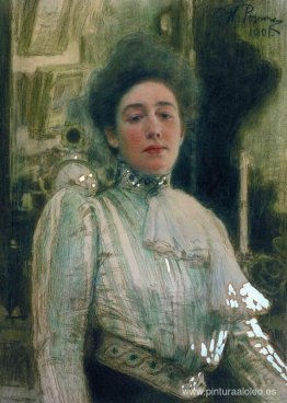 Retrato de Alexandra Pavlovna Botkina Retrato de Alexandra Pavlovna Botkina